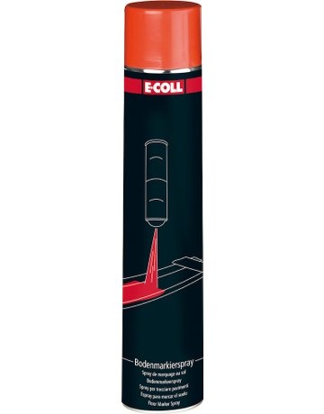 Bodenmarkierspray 750ml rot E-COLL