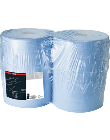 Putzpapier blau, 2-lagig, 1.000 Blatt 38 x36cm E-COLL