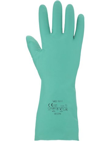 Handschuh 3450, Gr. 9, grün - ASATEX