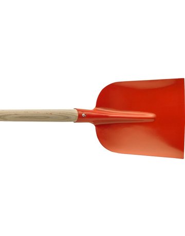 Holsteiner Schaufel rot Gr. 2 mit Stiel Import - Löffert Stiele