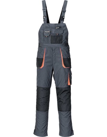 Latzhose 3229, Gr. 58, dunkelgrau terrat rendJOB - terratrendJOB
