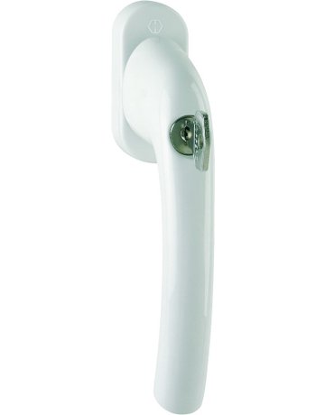 Fenstergriff abschliessbar 0710S /U26,F9016 NAW ,40 - HOPPE
