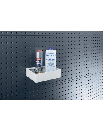 Ablagekasten B440xT175xH65mm für Lochpla tten für Lochplatten bott