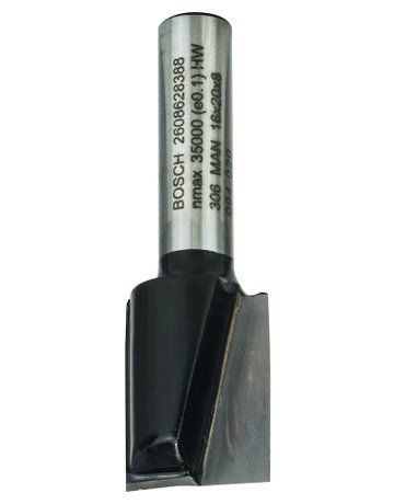 HM-Nutfräser 2-schneider Ø 16,0 mm Bosch