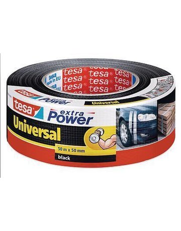 Tesa extra Power schwarz 50mx50mm Univer sal