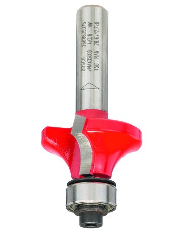 HM Abrundfräser m Anlaufr Ø28,6 x12,7x55 ,0 mm R8 Bosch