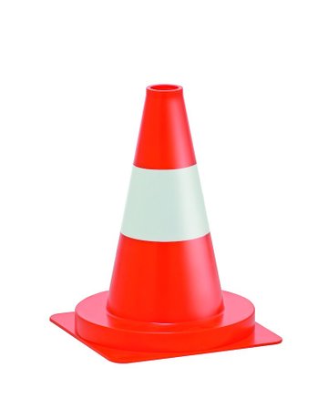 Verkehrsleitkegel PVC orange 320 mm - Neutral