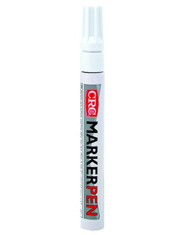 Markerpen permanent Weiss CRC