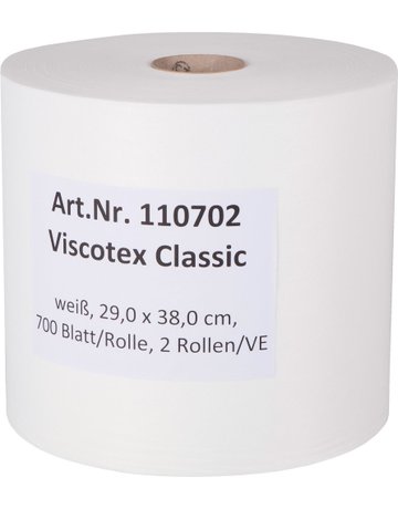 Viscotex Classic Rol weiß, 29x38cm 700B - Neutral