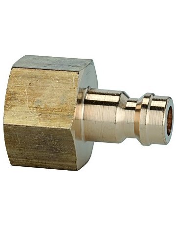 Stecknippel für Kupplung NW 5, Messing, IG G3/8"" RIEGLER