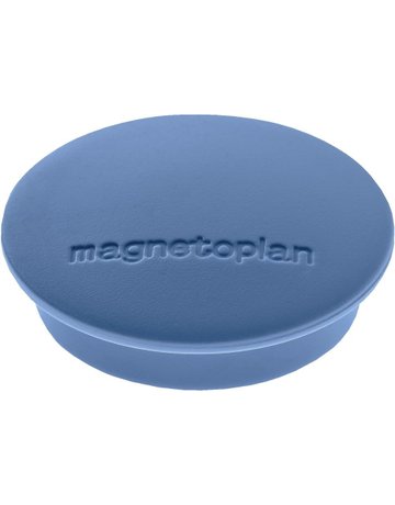 Magnet D34mm, VE 10 Stück Haftkraft 1300 g, dblau - Magnetoplan