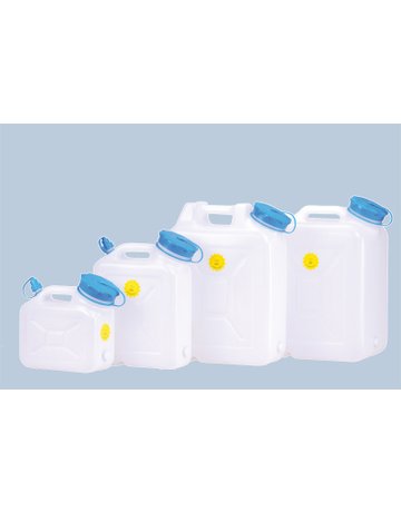 Tüllen-Verschraubung HDPE blau für Außen -D 24 mm - hünersdorff