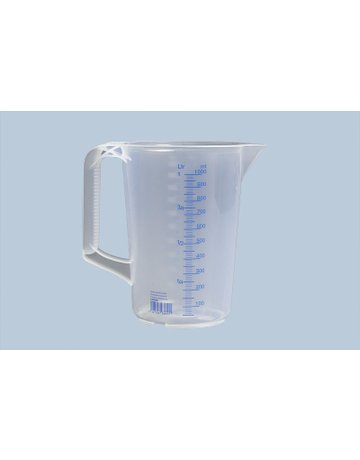 Messkanne geschl.Griff 1000ml Hünersdorf f - hünersdorff