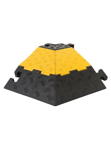 Kabelbrücke Winkelstück groß RECHTS 45G - Morion