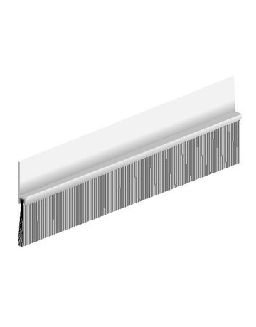 Türbodendichtung alu IBS 80 100cm mit PP B ürste ELLEN