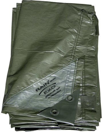 Rainexo - Abdeckplane grün, 90g/qm, 10x1 5m