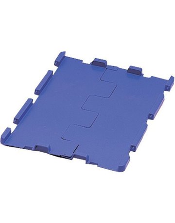 Klappdeckel blau für VTK / D300K,blau B3 00xT200 mm VE 4 St. LA-KA-PE