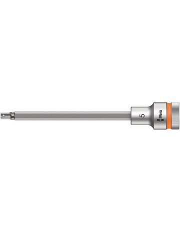 Schraubendrehereinsatz 1/2"" Innensechskant m. Haltefkt. 5 x 140 mm - Wera