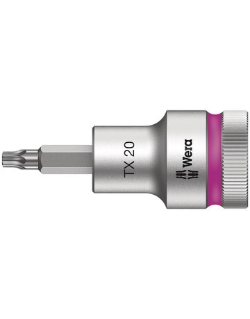 Schraubendrehereinsatz 1/2"" T20 x 60 mm m. Haltefkt. - Wera
