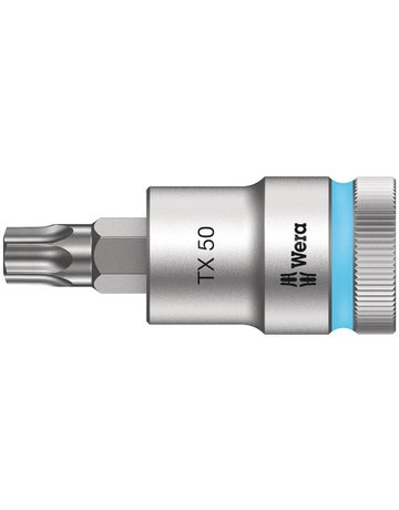 Schraubendrehereinsatz 1/2"" T 50 x 60 mm m. Haltefkt. - Wera