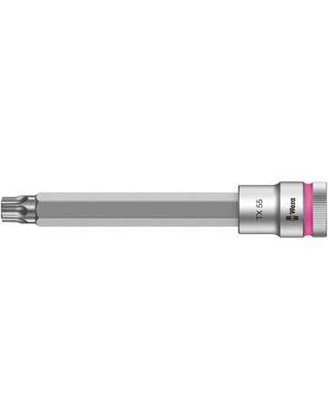 Schraubendrehereinsatz 1/2"" T55 x 140 mm m. Haltefkt. - Wera
