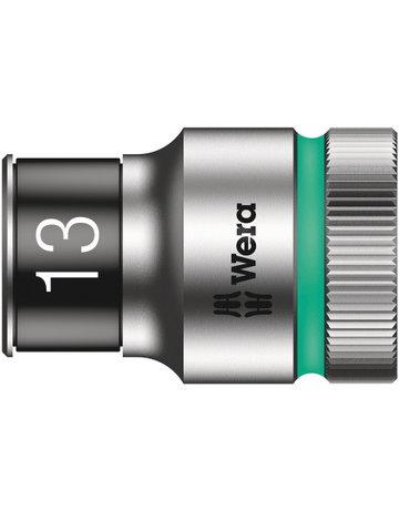Steckschlüsseleinsatz 6-kant 1/2"" 13 mm m. Haltefkt. - Wera