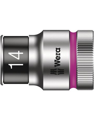 Steckschlüsseleinsatz 6-kant 1/2"" 14 mm m. Haltefkt. - Wera