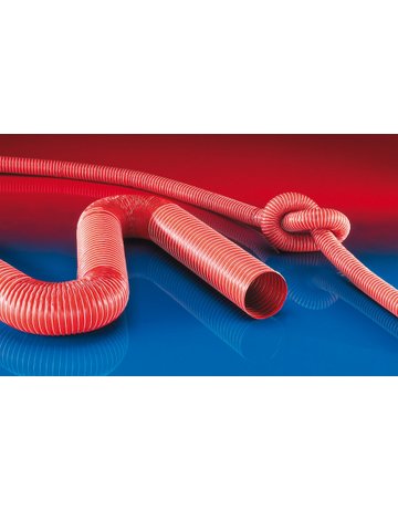 Absaug-/Gebläseschlauch SIL 2 Silikon,25 4mm 4m - Norres