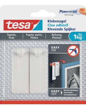 Klebenagel für Tapete u. Putz Haftkr.1kg v erstellb - tesa