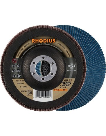 Lamellenschleifsch.LSZ F1 125mm K 120 Rh odius - RHODIUS