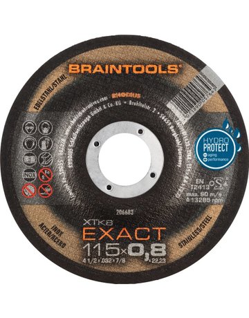 Trennscheibe XTK8 EXACT 115 x 0,8mm gekr . Rhodius