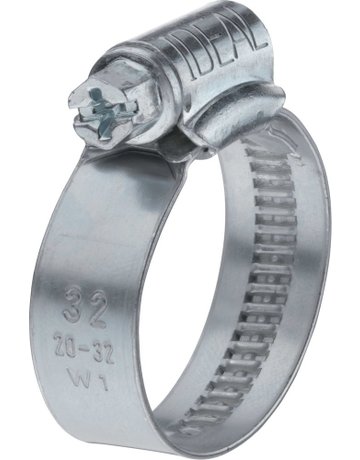 Schlauchschelle DIN3017 W1, 12mm 160-180 mm IDEAL-Schlemper - IDEAL Schlemper-klemme