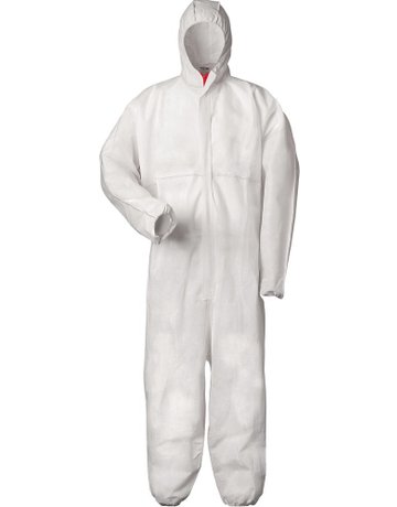 Einwegoverall WANNSEE weiß, 2XL - TecTor