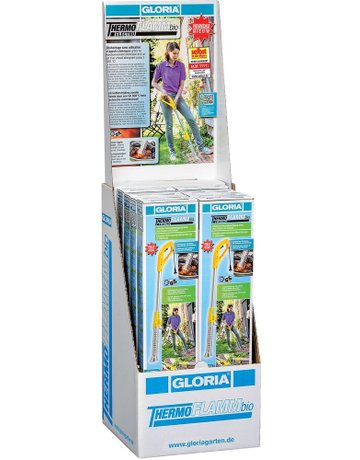 VerkaufsdisplayThermoflam m Bio Electro artikel - GLORIA