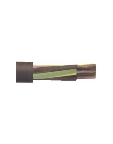 Gummischlauchleit.H07RN-F 3x1,5 mm 2,50 m Ring - Neutral