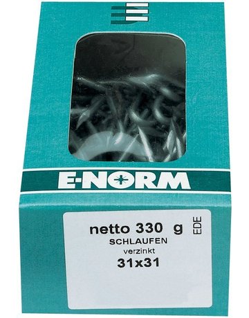 Schlaufe zn 2,0x 20 a 290gr E-NORM