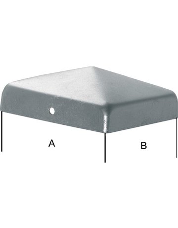 Pfostenabdeckung A2 70 zum nageln E-NORM pro - Neutral