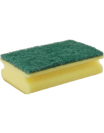 Scheuerschwamm gelb gross 15x9x4cm - Neutral