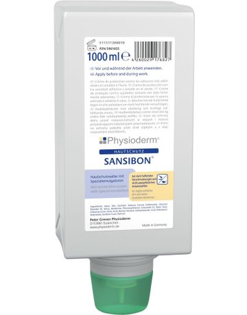 Hautschutzcreme Sansibon, 1000ml Faltfla sche - GREVEN
