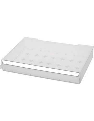 Etiketten für Schublade Typ 250-03 weiß Satz = 6 Stück RAACO