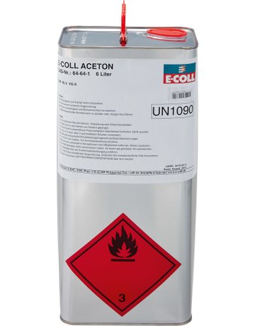 Aceton 6L Kanister E-COLL
