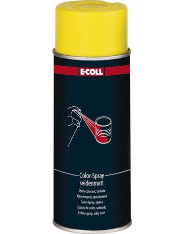 Color-Spray seidenmatt 400ml rapsgelb E-COLL