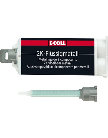 2K-Flüssigmetall 50g DoppelkammerkartuscheE-COLL