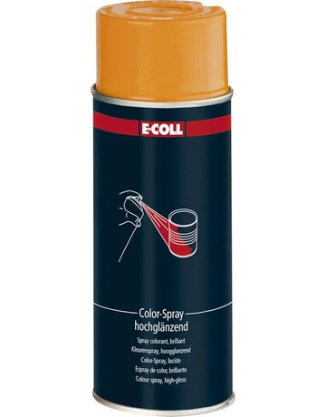 Color-Spray, hochglänzend400ml hellrotorange E-COLL