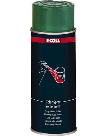 Color-Spray seidenmatt 400ml moosgrün E-COLL