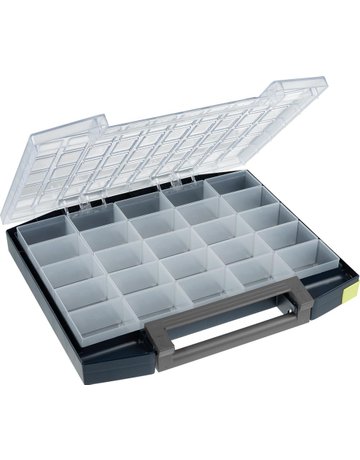 Sortimentskoffer Polycarbonat boxxser 55 5x10-25 blau raaco