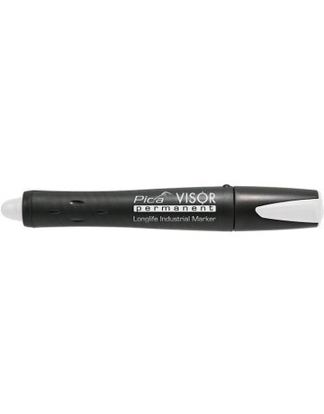 Permanentmarker VISOR Industrial weiß Pica