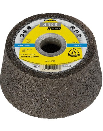 Schleiftopf A30R Supra 110x55mm Klingspor