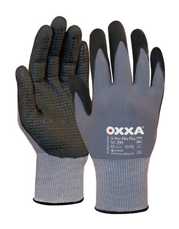 Handschuh Oxxa X-Pro-Flex Plus NFT, Gr. 11, schwarz