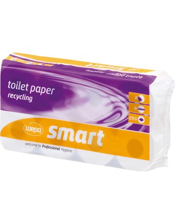 Toilettenpapier WEPASmart2-lagig weiß 64 Rollen